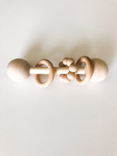 Load image into Gallery viewer, Wooden and Silicone Rattle
