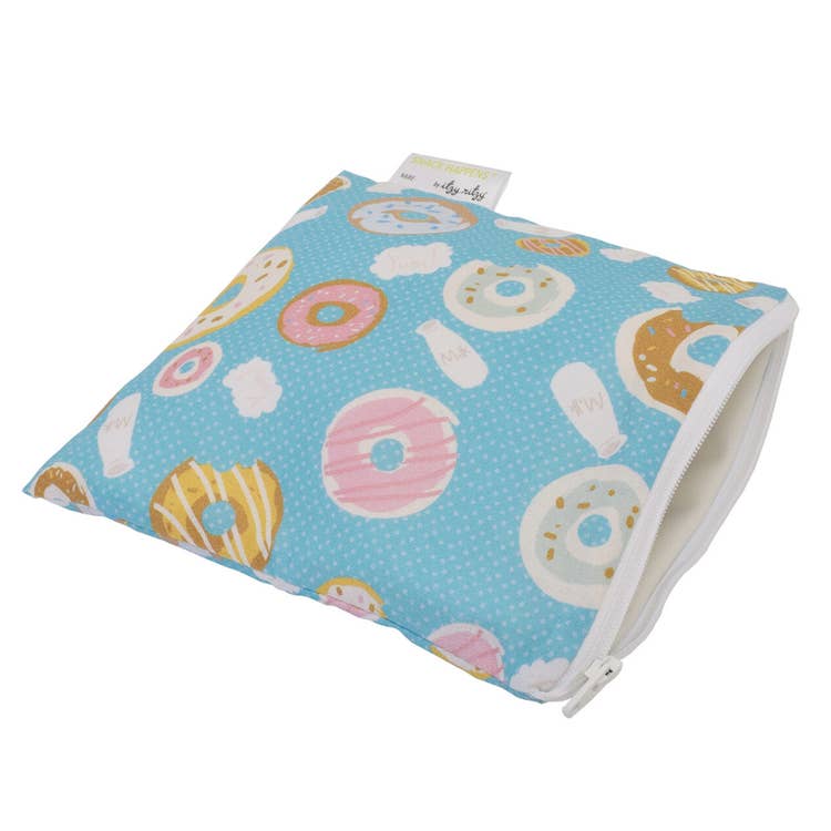 Reusable Snack and Everything Bag- Donut Shop