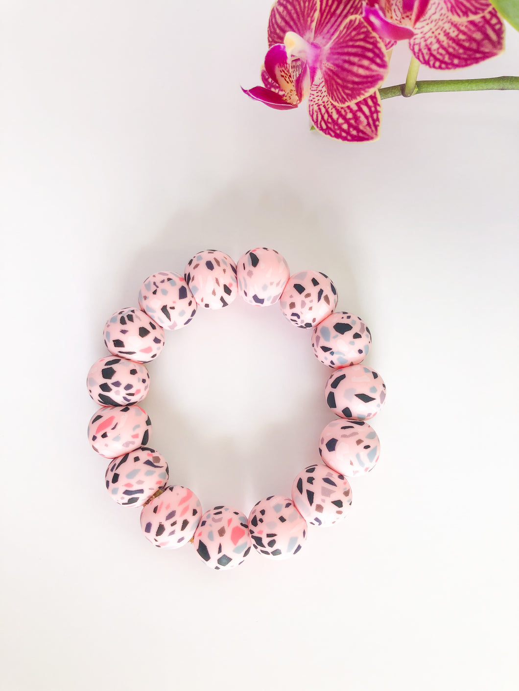 Pink Terrazo Freezer Ring