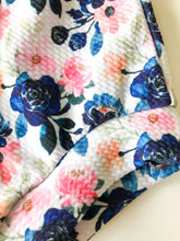 Load image into Gallery viewer, Navy Floral Bummies
