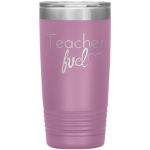 Load image into Gallery viewer, 20 oz. Tumbler-  Teacher Fuel
